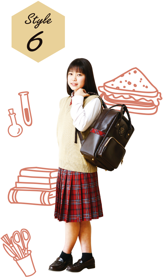 Style 06 肌寒い季節にベストは大活躍のアイテム!