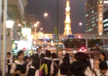 修学旅行の風景