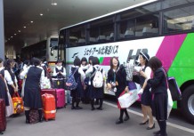 修学旅行の風景