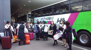 修学旅行の風景