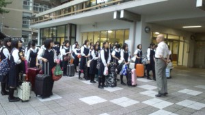 修学旅行の風景