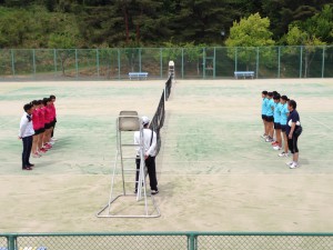 インターハイ京都府予選 硬式テニス 華頂女子高等学校