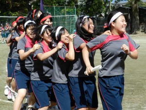 高校 体育祭 華頂女子高等学校