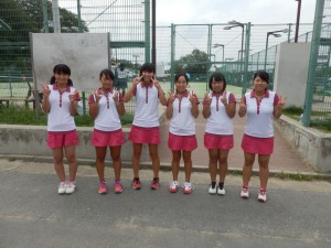 京都府私立高等学校テニス選手権大会 華頂女子高等学校